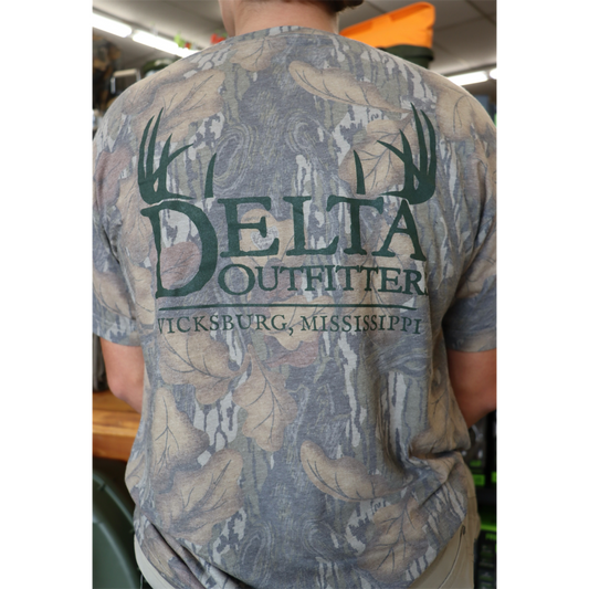 Delta Outfitters Mossy Oak Fall Foliage Short Sleeve T-Shirt