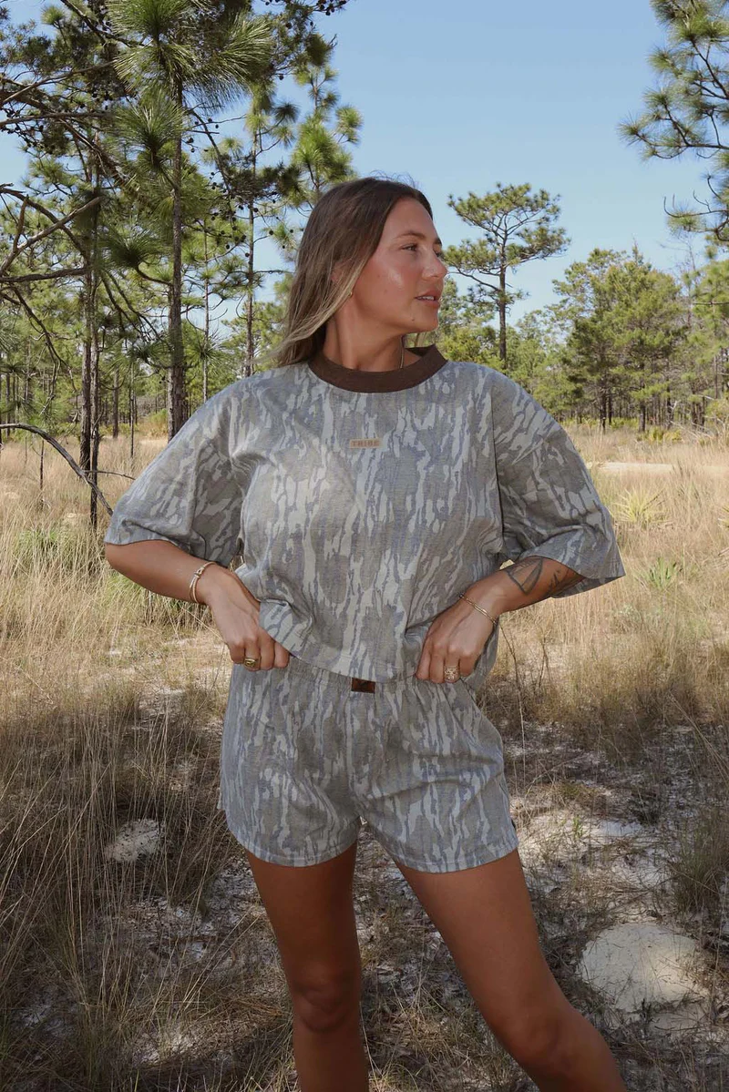TRIBE KELLEY BASE CAMP BOXY TEE BOTTOMLAND