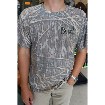 Delta Outfitters Mossy Oak Shadow Grass Short Sleeve T-Shirt