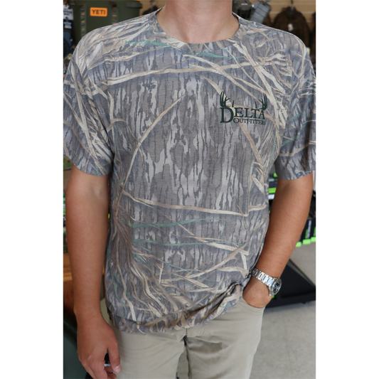 Delta Outfitters Mossy Oak Shadow Grass Short Sleeve T-Shirt