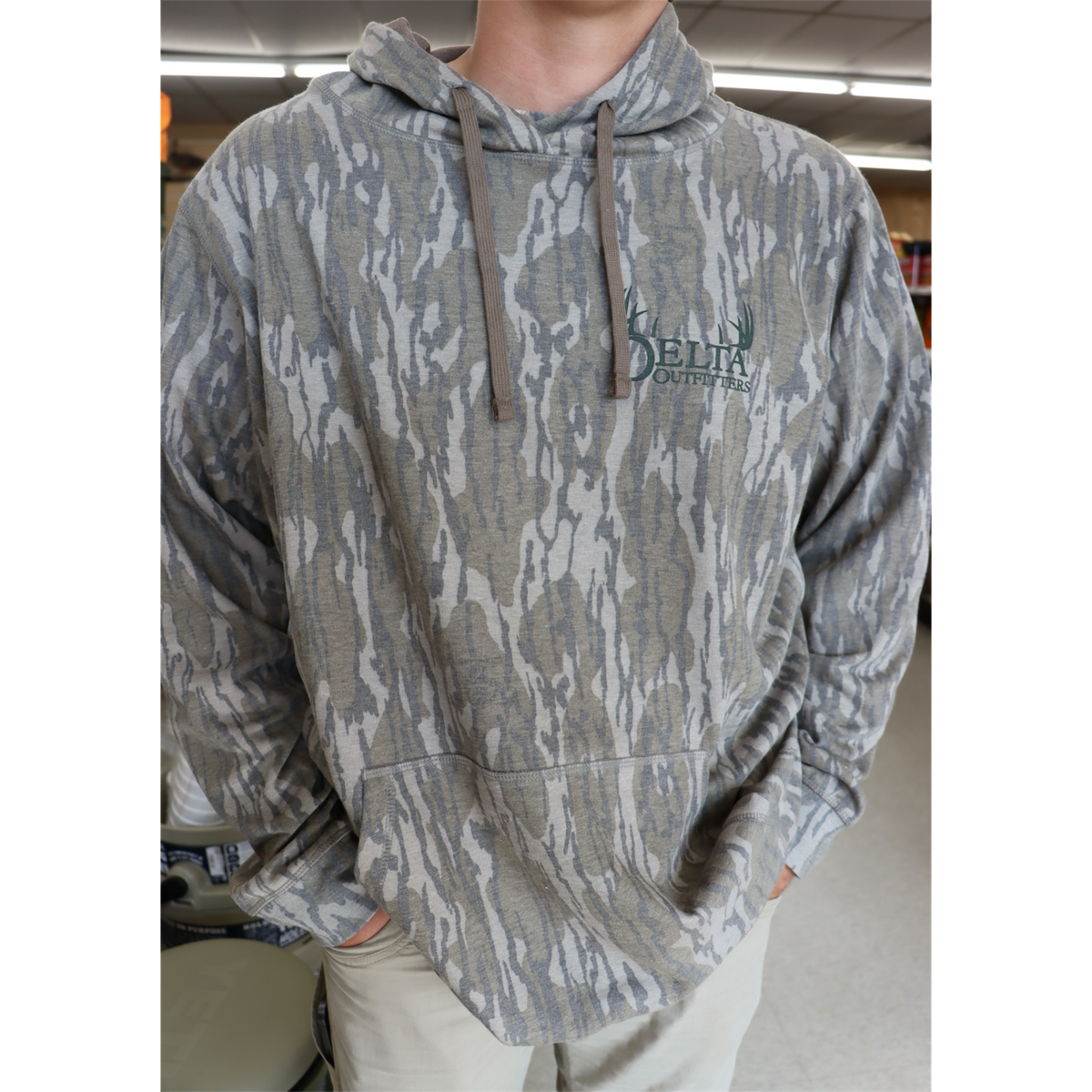 Delta Outfitters Mossy Oak Bottomland Hoodie