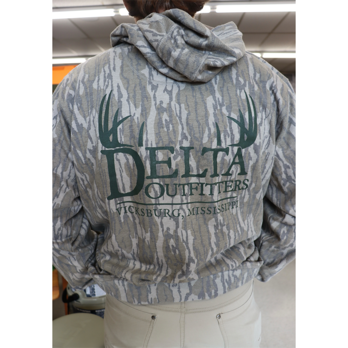Delta Outfitters Mossy Oak Bottomland Hoodie
