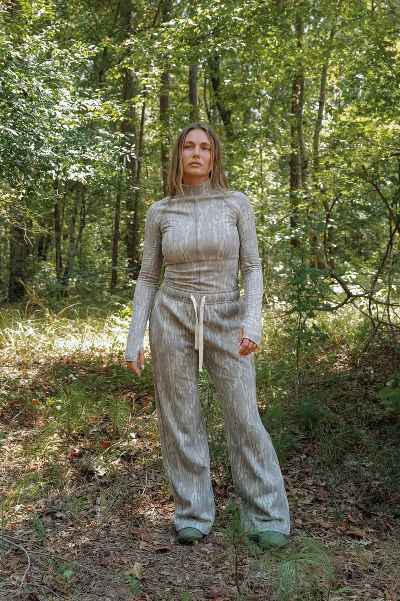 TRIBE KELLEY BUTTER WIDE-LEG BOTTOMLAND